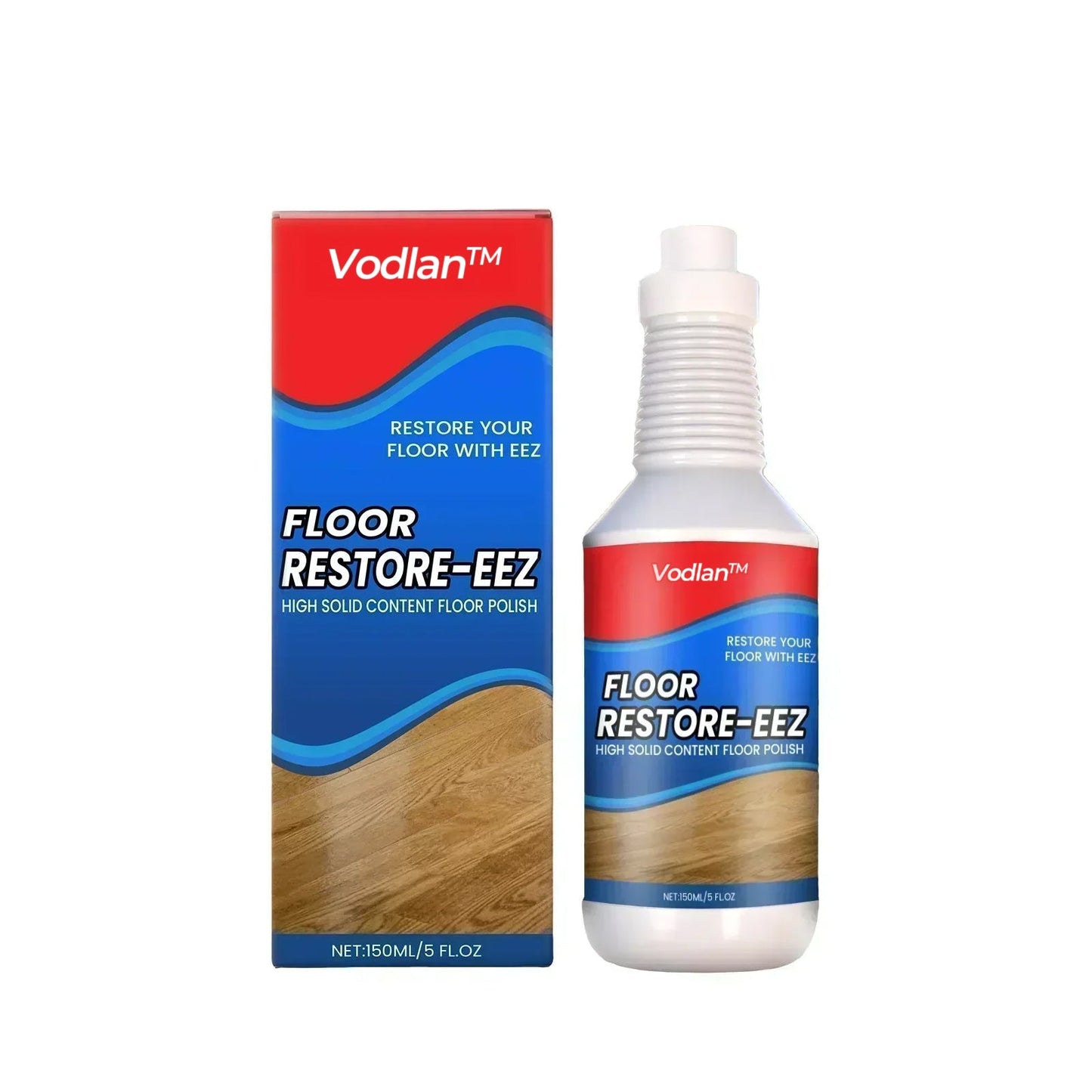 KUBOZN® Floor Restorer – Fast-drying, non-toxic shine. ✨🇫 (offer)
