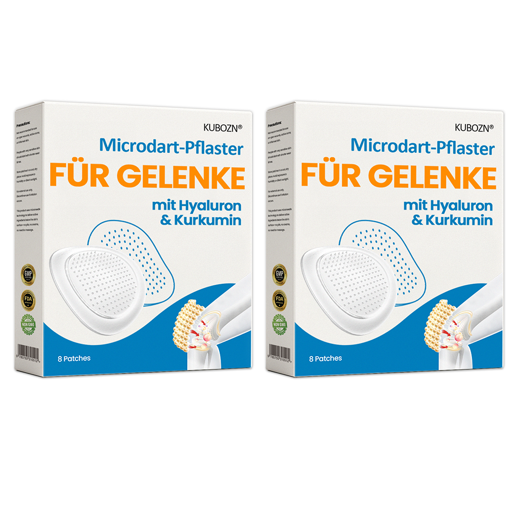 KUBOZN® Gelenk-MicroPatch – Spürbare Linderung bei Gelenkschmerzen in nur 5 Minuten