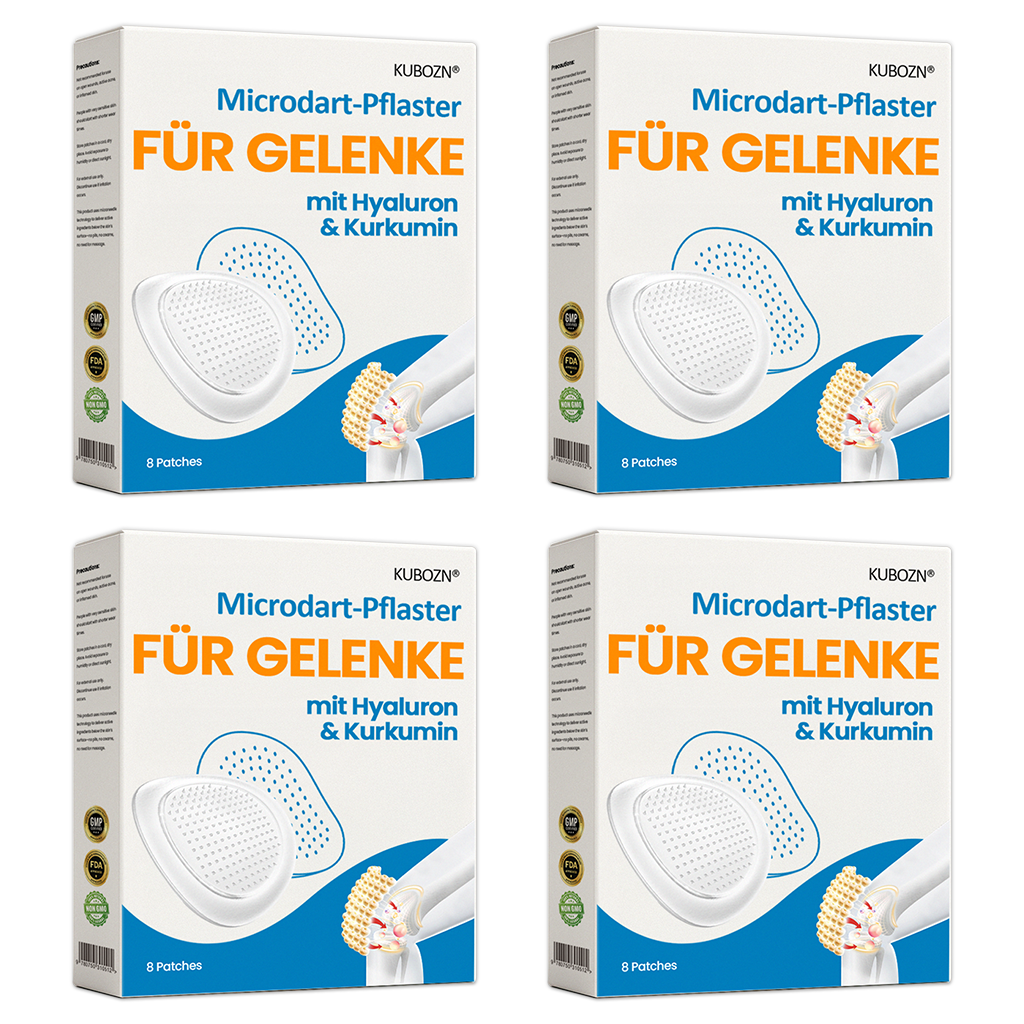 KUBOZN® Gelenk-MicroPatch – Spürbare Linderung bei Gelenkschmerzen in nur 5 Minuten