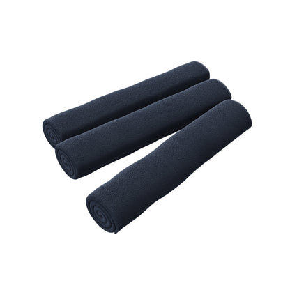 KUBOZN® 3 Pack Microfiber Twisted-Loop Quick-Dry Towels