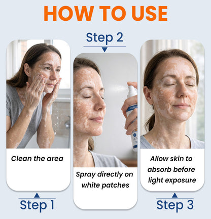 J⚡KUBOZN® Piperine Repigment Activator Spray to Reactivate Dormant Pigment Cells & Restore Natural Skin Color