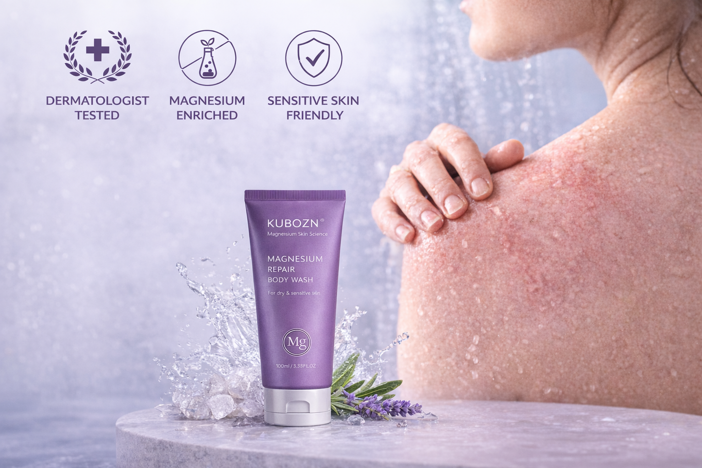 Magnesium Body Moisturizing Shower Gel