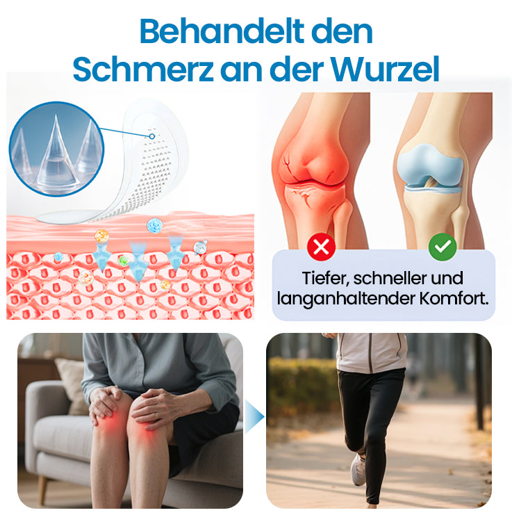 KUBOZN® Gelenk-MicroPatch – Spürbare Linderung bei Gelenkschmerzen in nur 5 Minuten