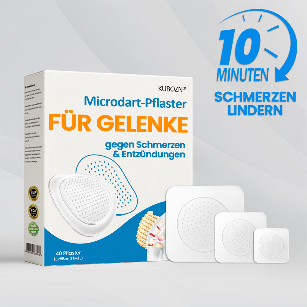 🧬KUBOZN® Mikronadel-Pflaster gegen Gelenkschmerzen & Entzündungen