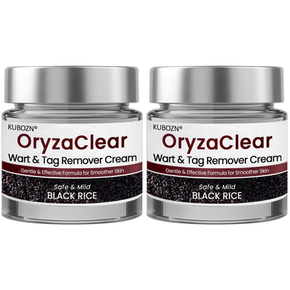 🇭⭐ KUBOZN® OryzaClear – Black Rice Power Cream for Skin Tags & Bumps · Gentle Plant-Based Softening Formula