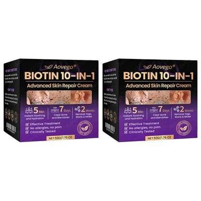 J🌻Aovego® Biotin 10-in-1 Skin Repair Cream - Advanced Formula for Clear Skin ✨