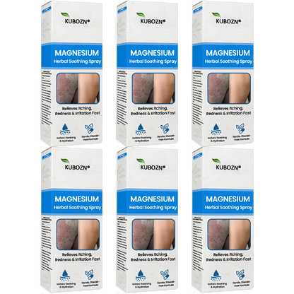 J✅ Official Store:KUBOZN® Magnesium Herbal Spray – Fast Relief for Psoriasis & Eczema | No-Rub, Steroid-Free