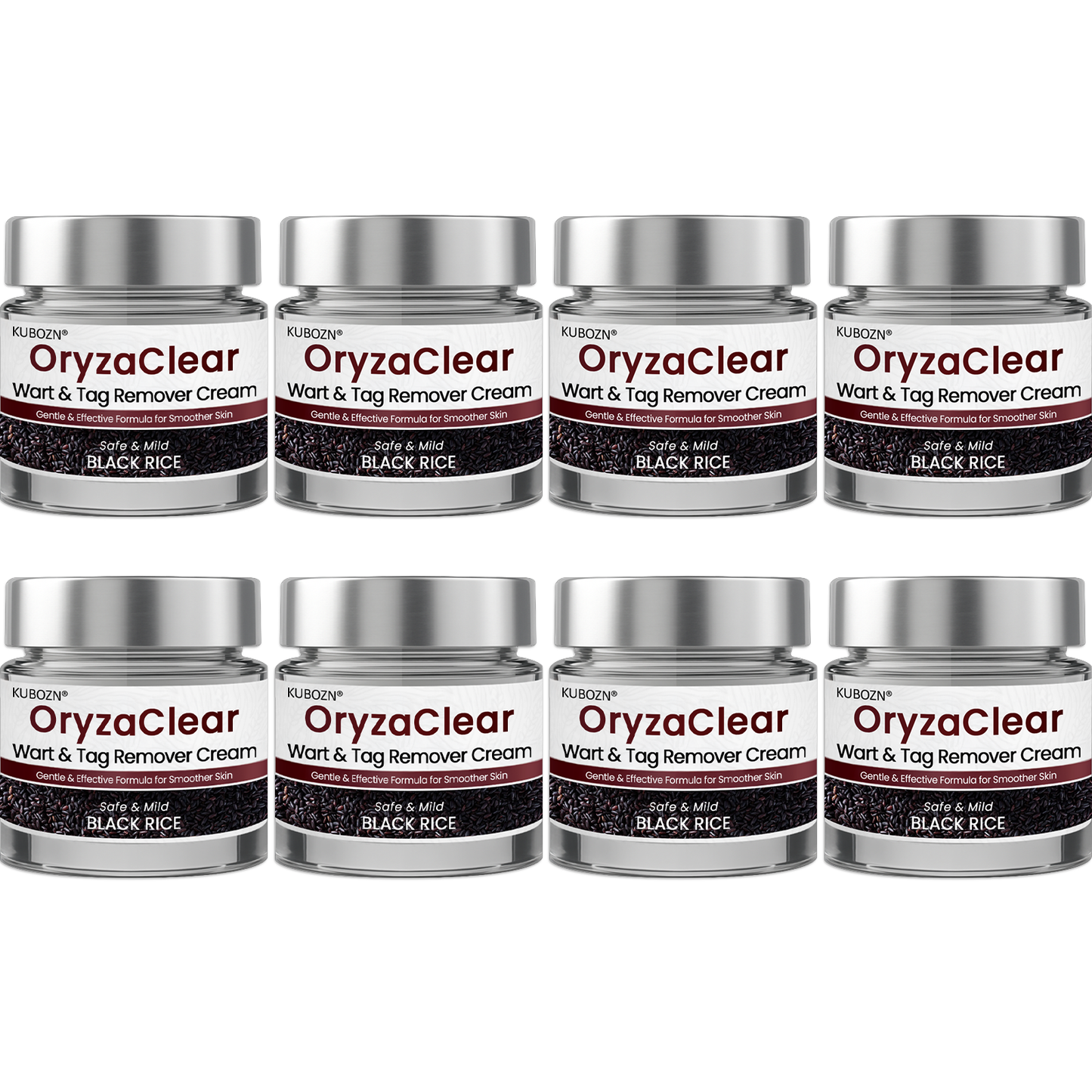 🇸⭐ KUBOZN® OryzaClear – Black Rice Power Cream for Skin Tags & Bumps · Gentle Plant-Based Softening Formula