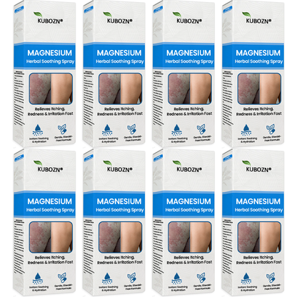 J✅ Official Store:KUBOZN® Magnesium Herbal Spray – Fast Relief for Psoriasis & Eczema | No-Rub, Steroid-Free