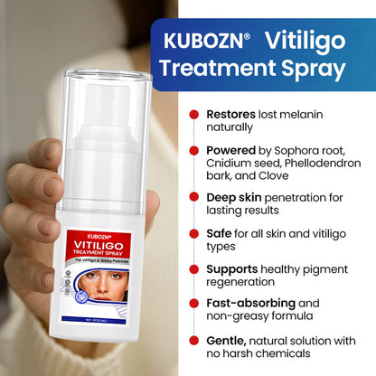 🇭🌿KUBOZN® Vitiligo Repigmentation Spray — Visible Results in 7 Days, Steroid-Free